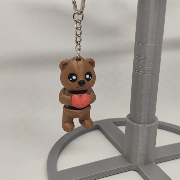 Walentynkowy Miś Flexi - Brelok