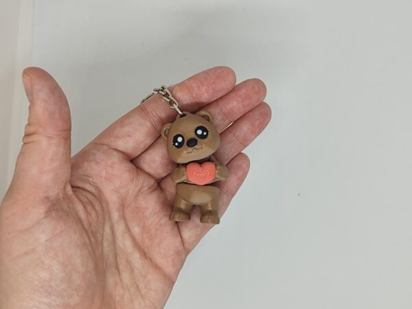 Walentynkowy Miś Flexi - Brelok