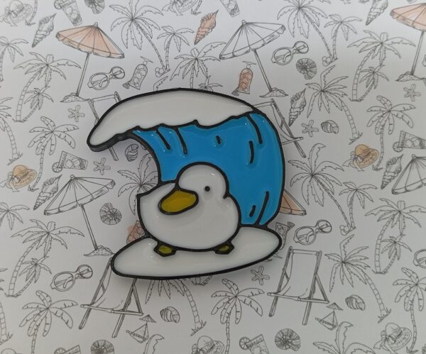 Kaczka Surfer Magnes