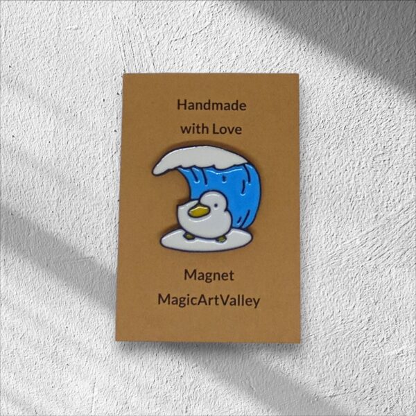 Kaczka Surfer Magnes