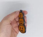 Uśmiechnięte dynie halloweenowe Magnes