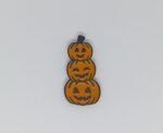 Uśmiechnięte dynie halloweenowe Magnes