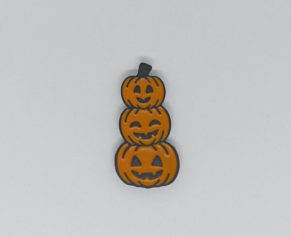 Uśmiechnięte dynie halloweenowe Magnes